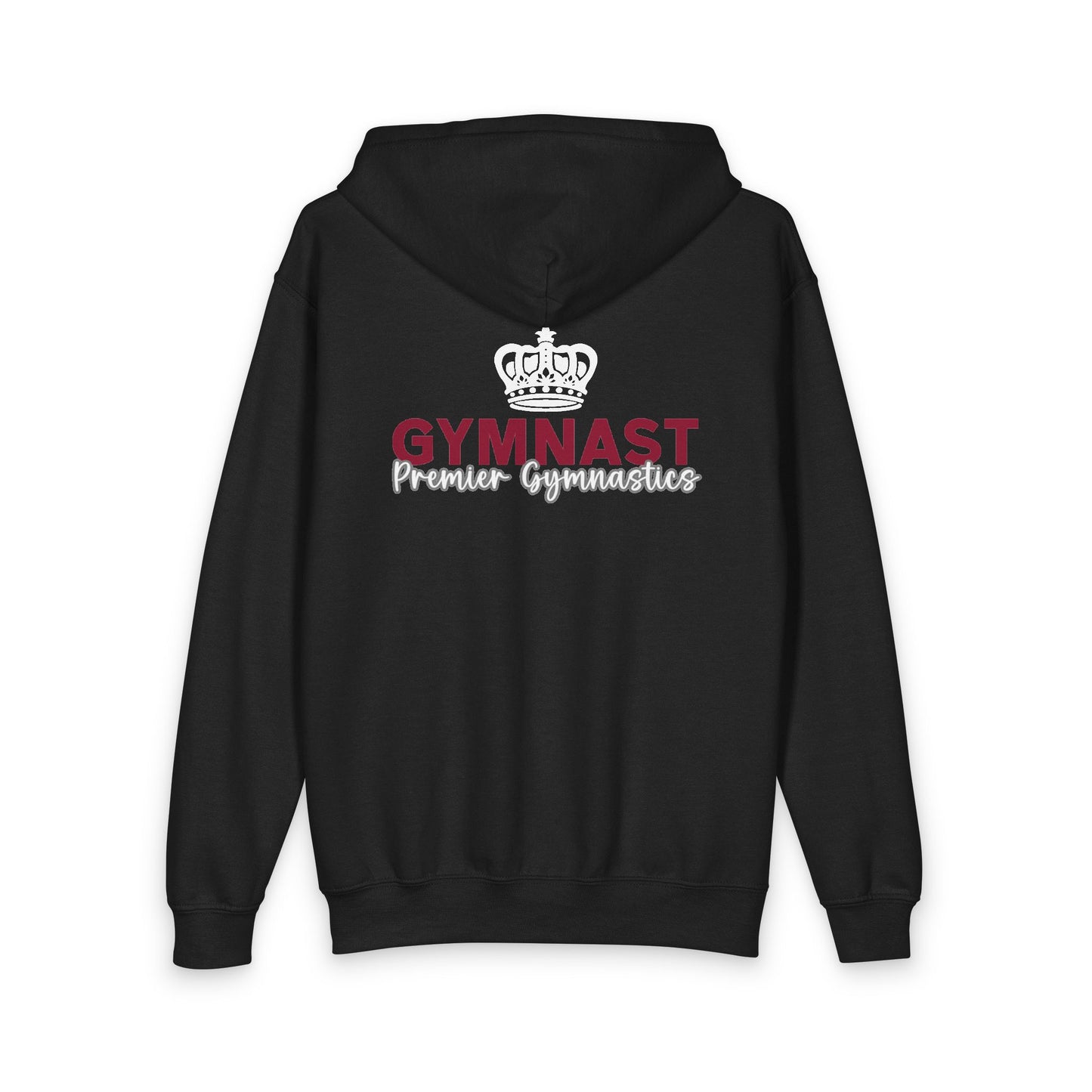 Gymnast Personalized Full-Zip Hoodie - Youth