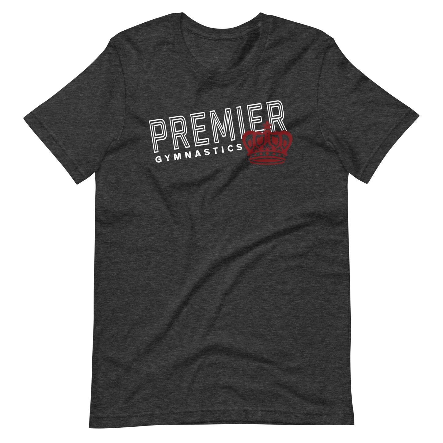 Tilted Crown Tee - Charcoal