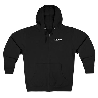 Personalized Full-Zip Hoodie - STAFF