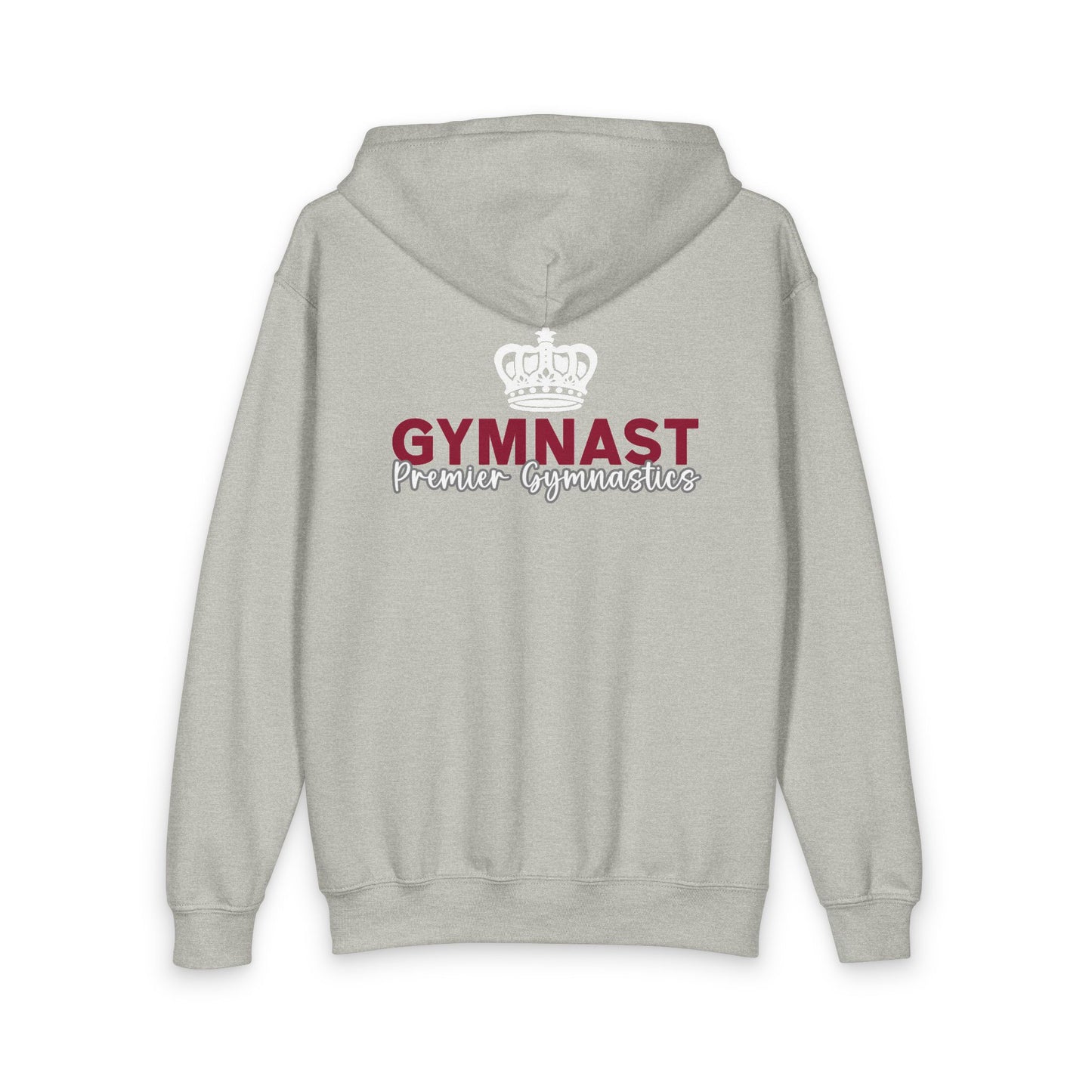 Gymnast Personalized Full-Zip Hoodie - Youth
