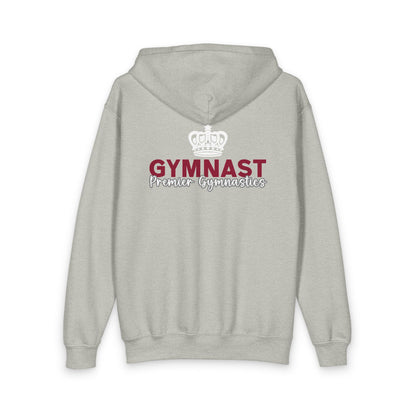 Gymnast Personalized Full-Zip Hoodie - Youth