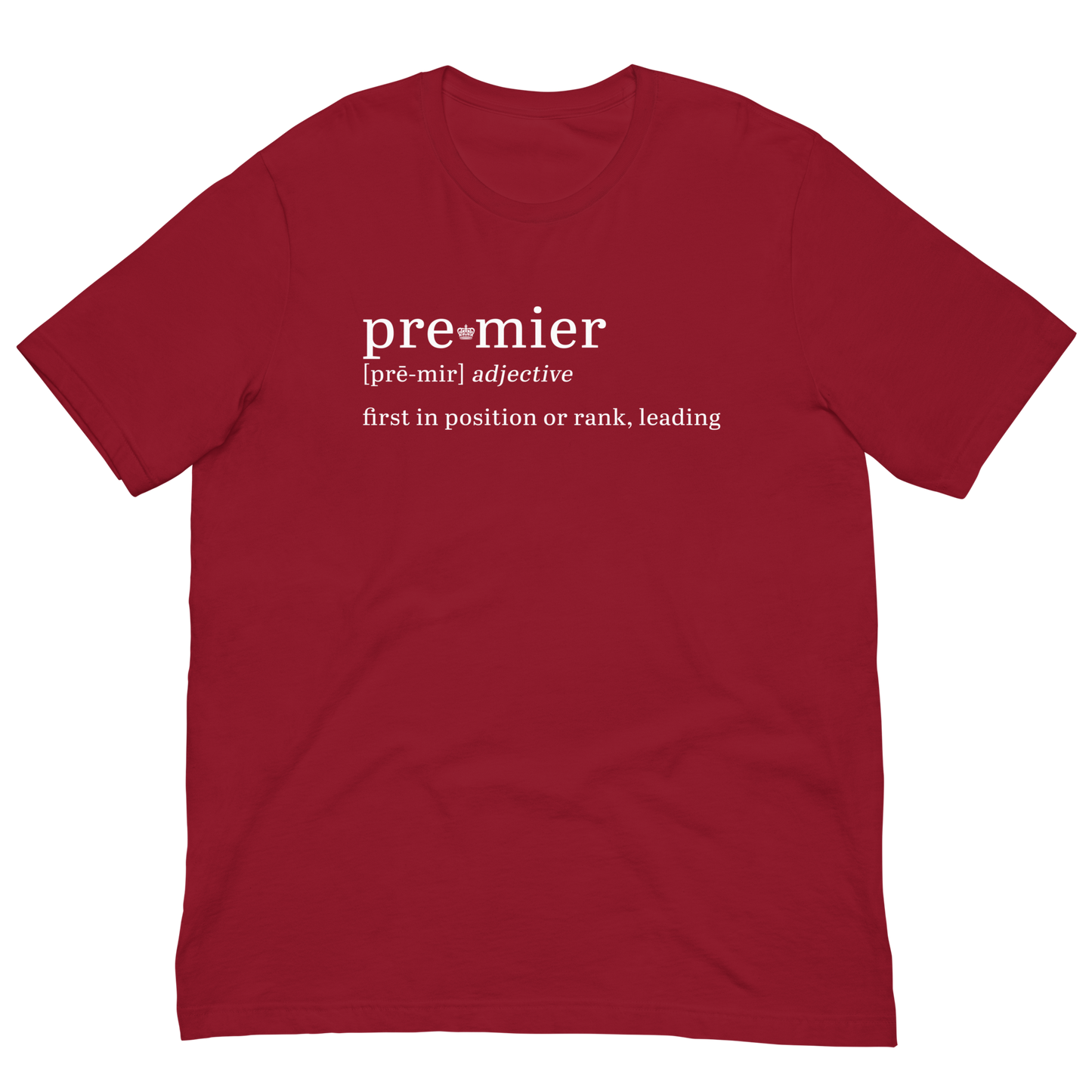 Definition Tee - Adult Red