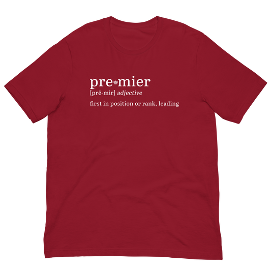 Definition Tee - Adult Red